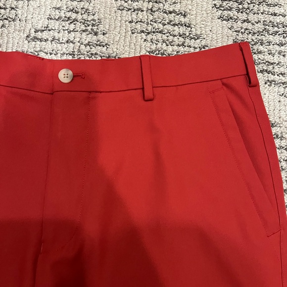 Peter Millar Crown Sport Coral Color Golf Outdoors Short - Picture 3 of 11